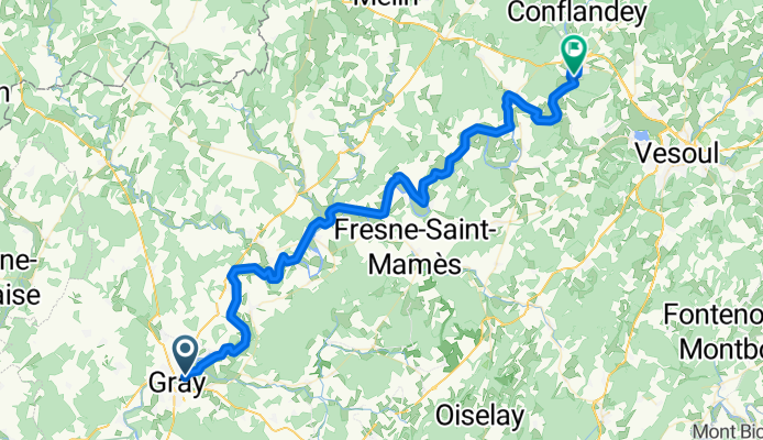 Lyon - Basel, 5. Etappe