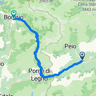 Ossana - Tonalle - Gavia - Bormio