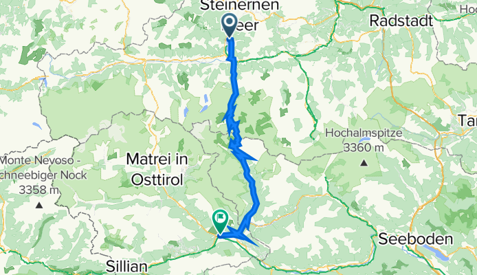 Zell am See - Großglockner Hochalpenstraße - Heiligenblut - Lienz