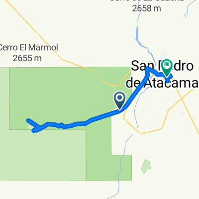 Ruta Valle da la Luna - Ignacio Carrera Pinto