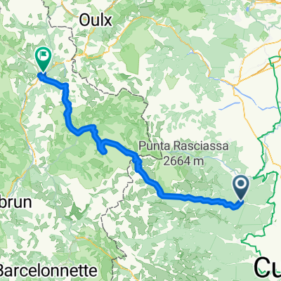 Brossasco to Briancon