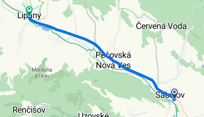 Sabinov - Lipany