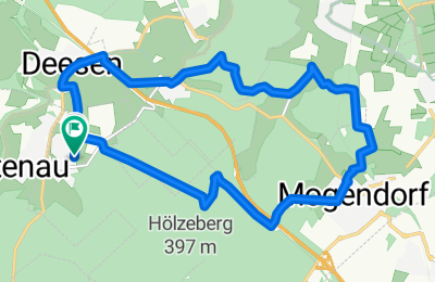 Route in der Bikemap App öffnen