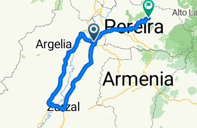 Route in der Bikemap App öffnen