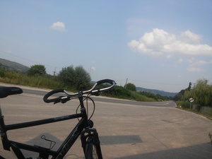 Punto saliente 1 lungo il percorso Bikemap "Var - Creaca"