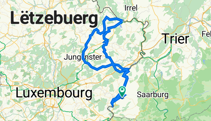 Tour de Luxembourg 2014 - RTF des Radsportclub Obermosel Wincheringen 1983 e.V. - 111 km Strecke