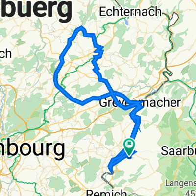 Tour de Luxembourg 2014 - RTF des Radsportclub Obermosel Wincheringen 1983 e.V. - 71 km Strecke