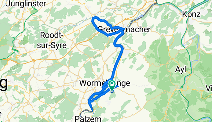 Tour de Luxembourg 2014 - RTF des Radsportclub Obermosel Wincheringen 1983 e.V. - 41 km Strecke