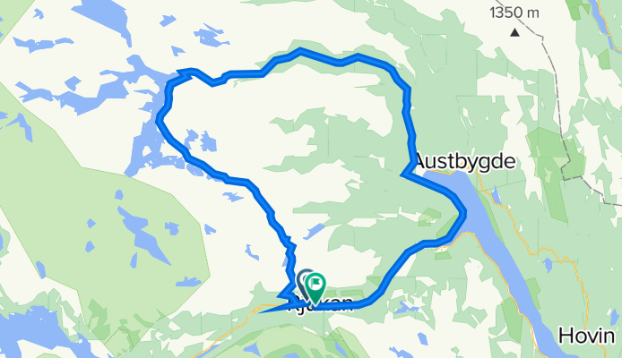 Hardangervidda: Rjukan - Kalhovd