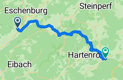 Route in der Bikemap App öffnen
