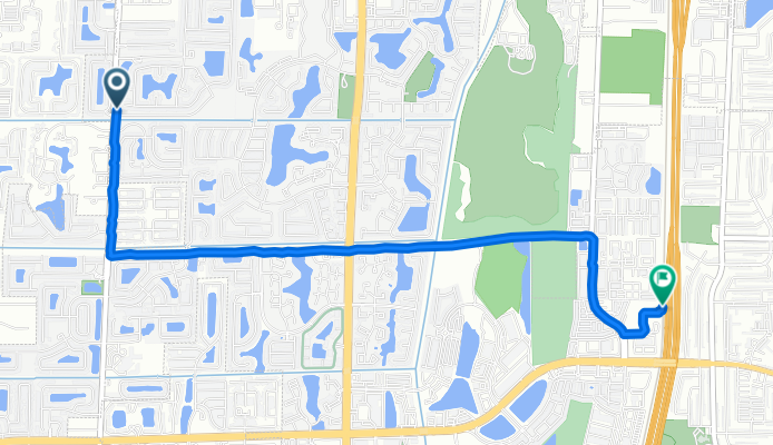 Lawrence Road - Boynton Beach Tri-Rail