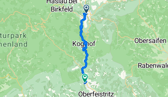 Open this route in Bikemap Web