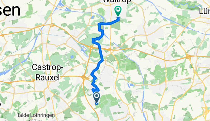 Westerfilde-Waltrop über Mengeder- Heide
