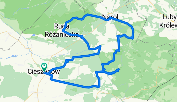 2015_07_19 Cieszanów - Gorajec - Łówcza - Płazów - Ruda Różaniecka - Narol - Łukawica - Wola Wielka - Dębiny - Huta Złomy - Nowe Brusno - Polanka Horyniecka - P