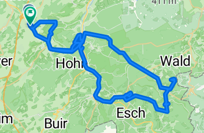 Route in der Bikemap App öffnen