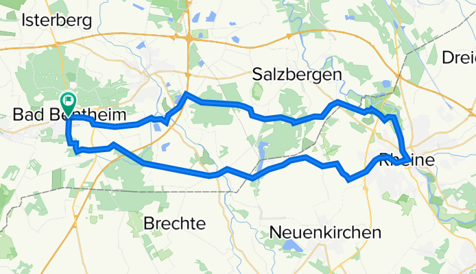Bad Bentheim Rheine u.zurück