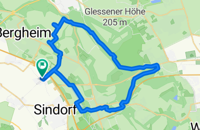 Route in der Bikemap App öffnen