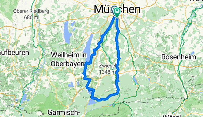 Walchensee Runde CLONED FROM ROUTE 149435