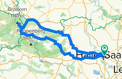 Route in der Bikemap App öffnen