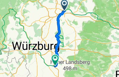 Route in der Bikemap App öffnen