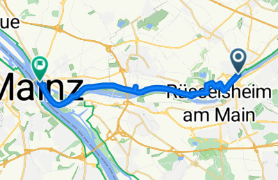 Route in der Bikemap App öffnen