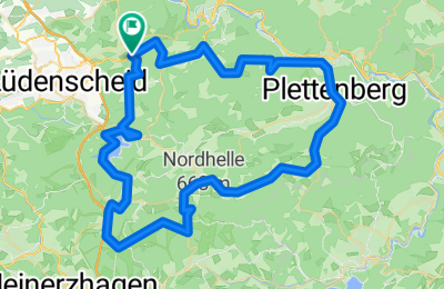 Route in der Bikemap App öffnen