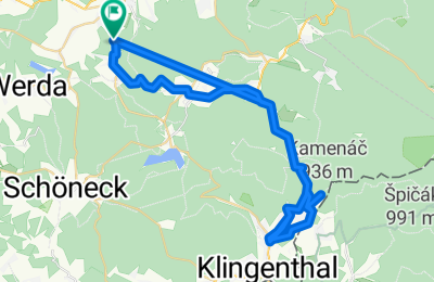 Route in der Bikemap App öffnen