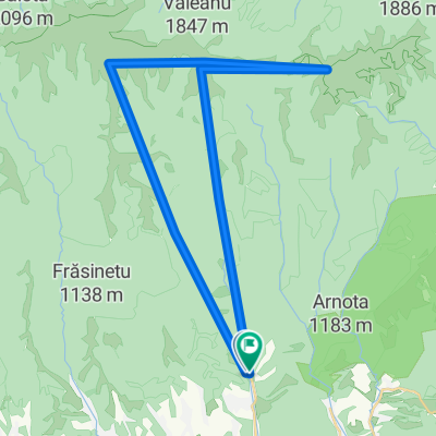 Horezu - Vf Romani - Vf Govora - Horezu