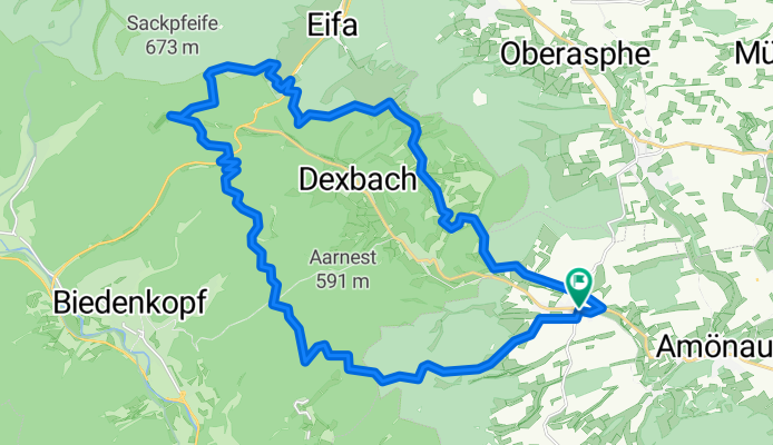 Open this route in Bikemap Web