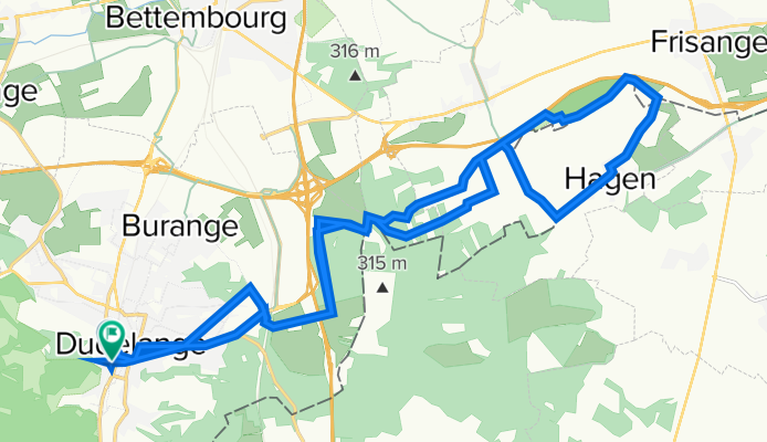 Dudelange, Am Wal