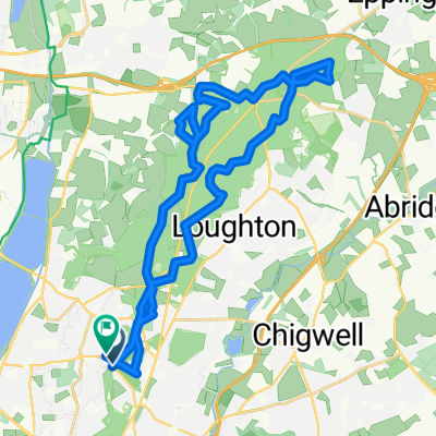 Chingford to Monkwood Via High Beach