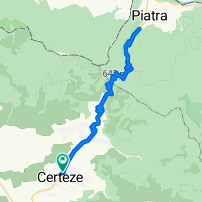 Certeze - Sus la Huta -Piatra și retur Certeze
