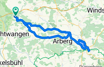Route in der Bikemap App öffnen