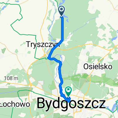 Po 10.8. Do Bydgoszcz na nádraží - 22 km.