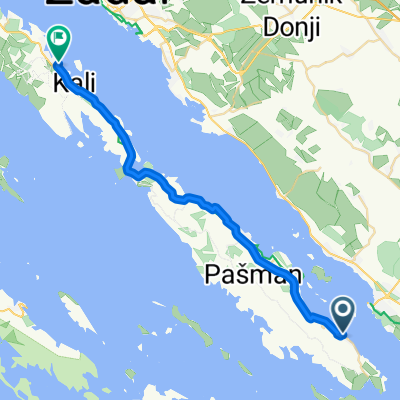 PAŠMAN - UGLJAN due isole in bici