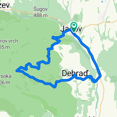 Jasov - Horny Les - St Ladislav - Debrad - Hatiny - Jasov