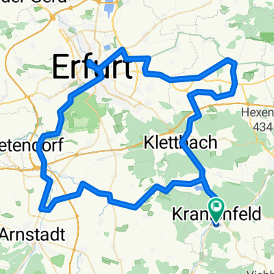 Ktown - Riechheim - Arnstadt - Erfurt - gunni - Linderbach - Hopfgarten - Isserroda - Klettbach - Ktown