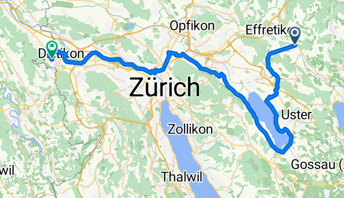 Oberillnau-Greifensee-Maur-Dietikon