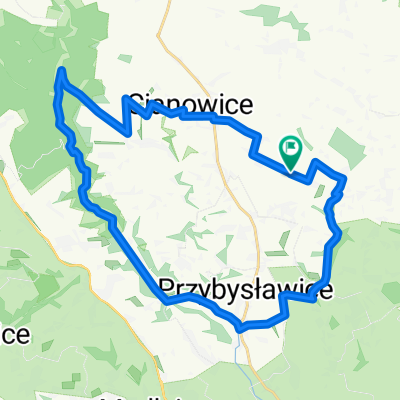 Ojc贸w przez Zamkow膮 Drog臋 i Zamek w Korzkwi