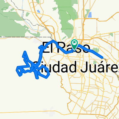 Carrera MTB Chupacabras 2015 100kms  Juarez, Mexico.