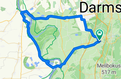 Route in der Bikemap App öffnen