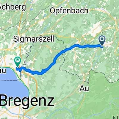 Bremenried nach Lindau
