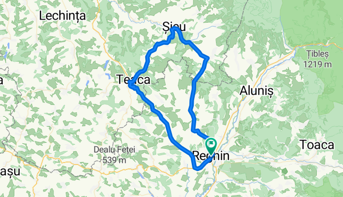 Reghin-Teaca-Monor-Reghin