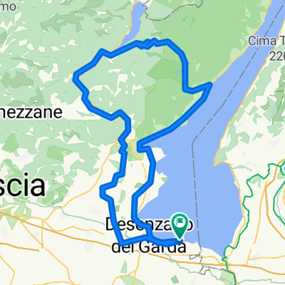 Sirmione -Gargnano -Valvestino Stausee-Idro-Lonato-Sirmione