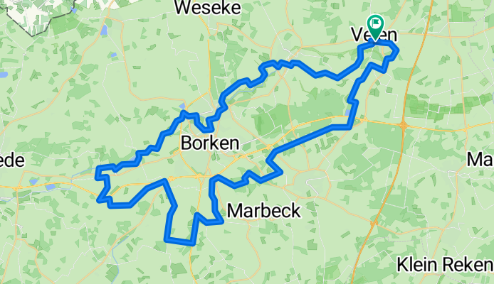 Velen-Borken-Heiden-Velen