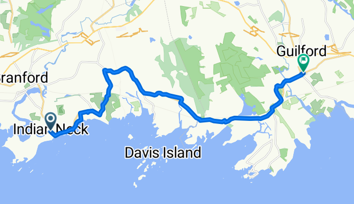 Lenny's to Guilford Green and Back