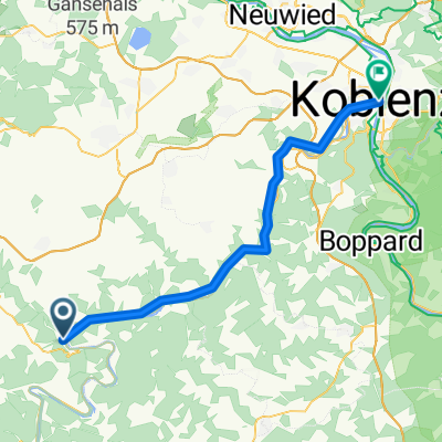 Moselradweg Cochem - Koblenz