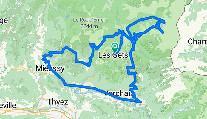 Loop around Morzine / Les Gets