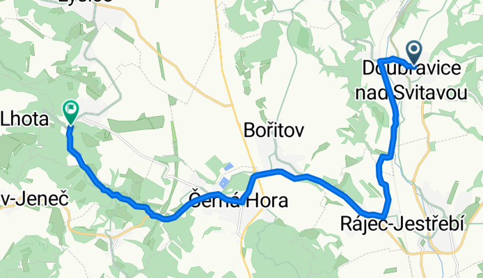 Doubravice nad Svitavou - Býkovice