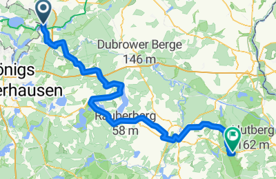 Route in der Bikemap App öffnen